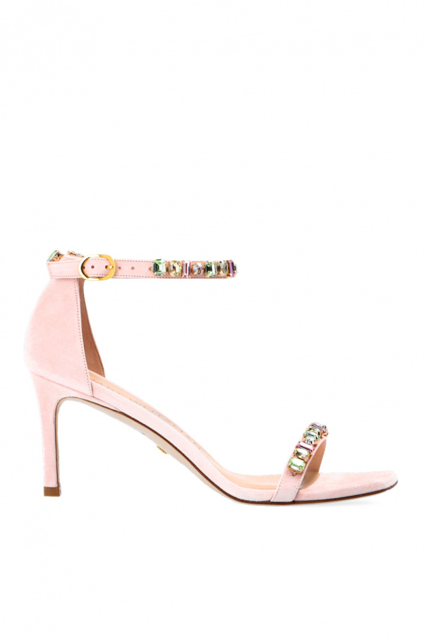 Stuart Weitzman ‘Nunakedstraight’ heeled sandals